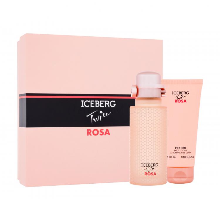 Iceberg Twice Rosa Σετ δώρου EDT 125 ml + λοσιόν προσώπου 100 ml