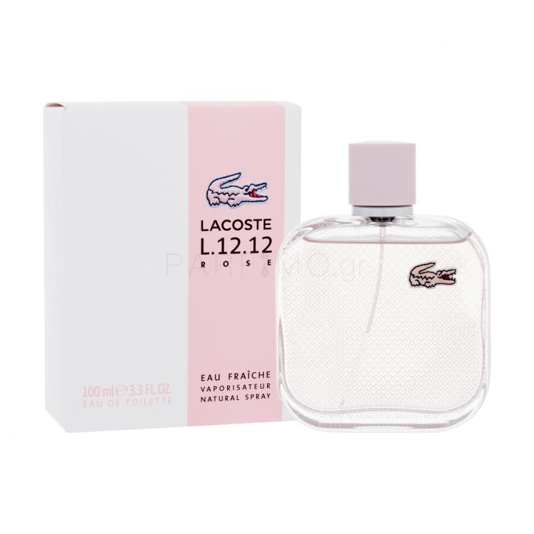 Lacoste L.12.12 Rose Eau Fraiche Eau de Toilette για γυναίκες 100 ml