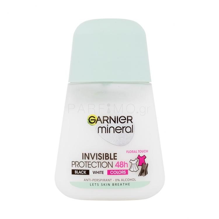 Garnier Mineral Invisible Protection Floral Touch Αντιιδρωτικό για γυναίκες 50 ml