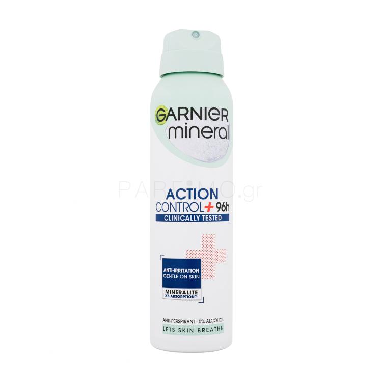 Garnier Mineral Action Control+ 96h Αντιιδρωτικό για γυναίκες 150 ml