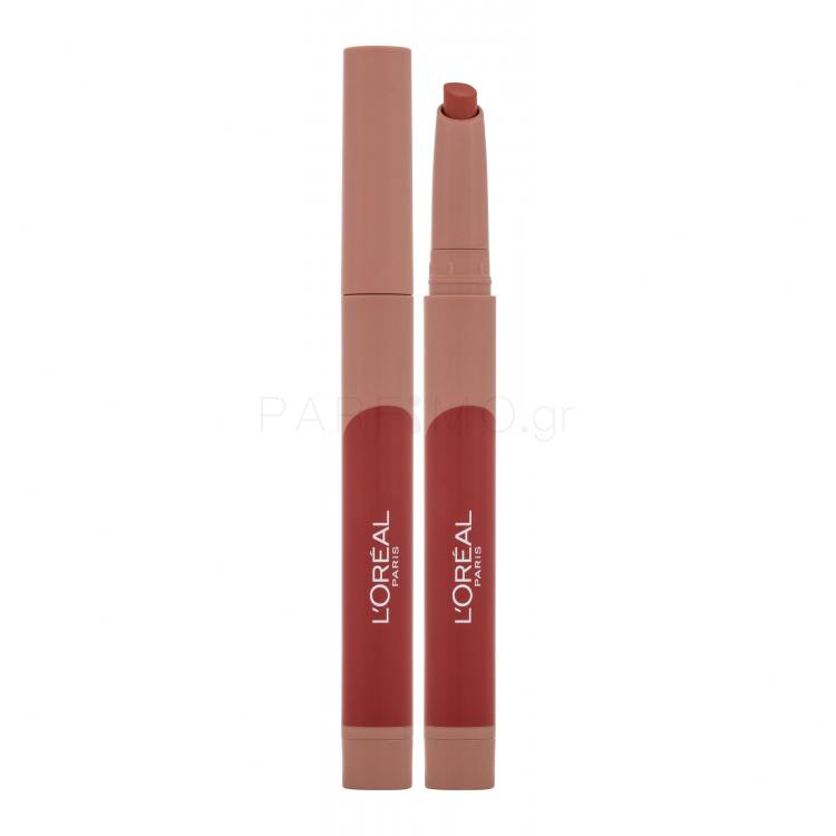 L&#039;Oréal Paris Infaillible Matte Lip Crayon Κραγιόν για γυναίκες 1,3 gr Απόχρωση 103 Maple Dream
