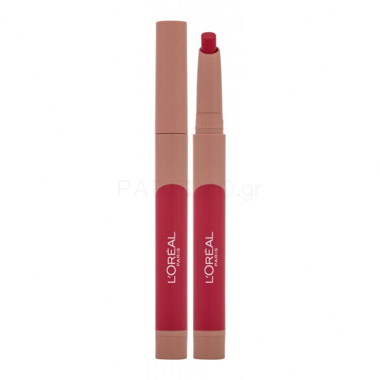 L&#039;Oréal Paris Infaillible Matte Lip Crayon Κραγιόν για γυναίκες 1,3 gr Απόχρωση 111 Little Chili
