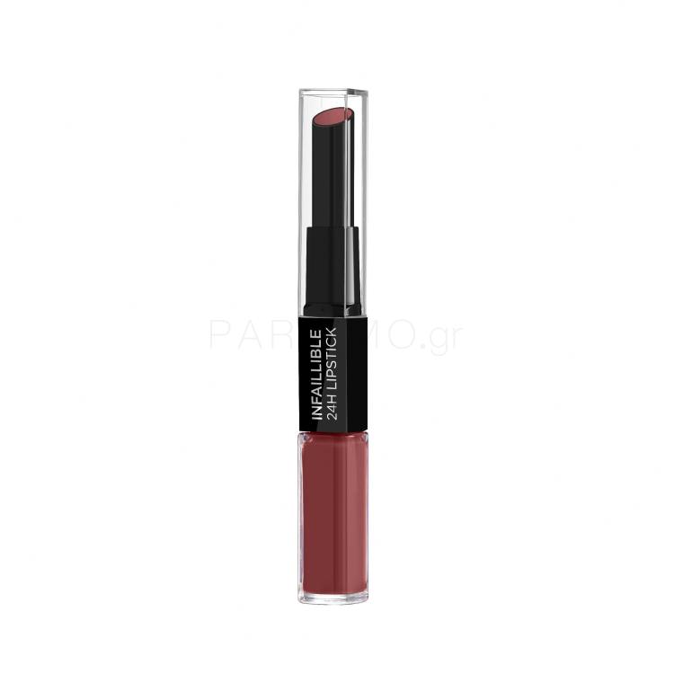 L&#039;Oréal Paris Infaillible 24H Lipstick Κραγιόν για γυναίκες 5 ml Απόχρωση 801 Toujours Toffee