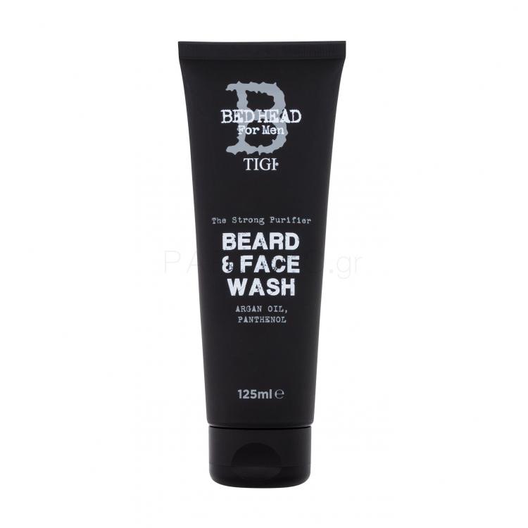 Tigi Bed Head Men Beard &amp; Face Wash Καθαριστικό τζελ για άνδρες 125 ml