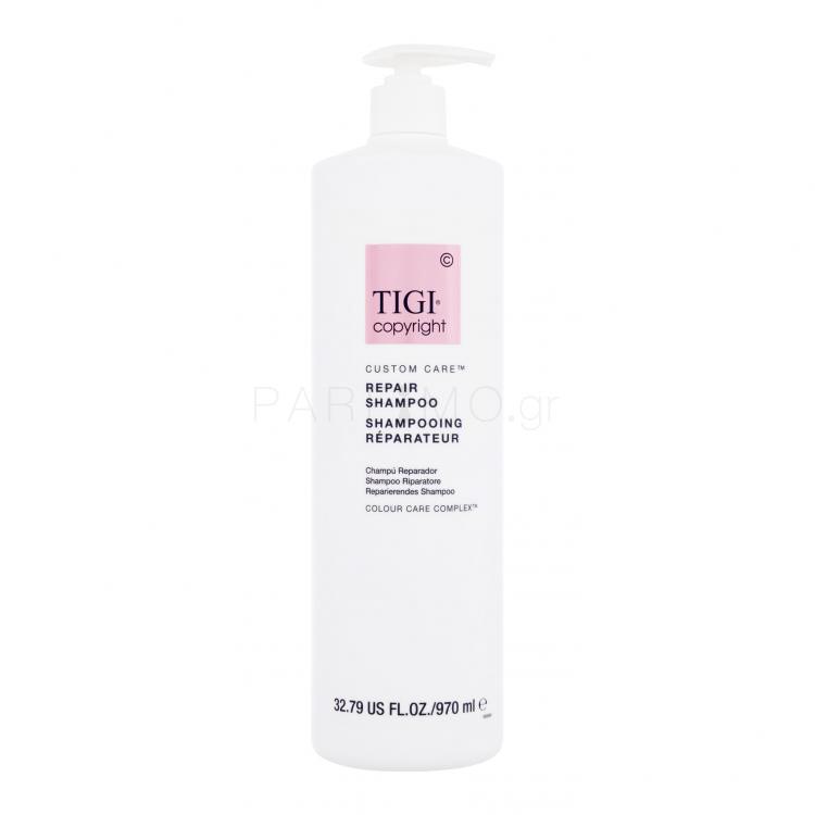 Tigi Copyright Custom Care Repair Shampoo Σαμπουάν για γυναίκες 970 ml