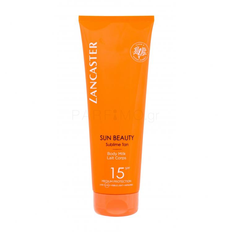 Lancaster Sun Beauty Body Milk SPF15 Αντιηλιακό προϊόν για το σώμα 250 ml