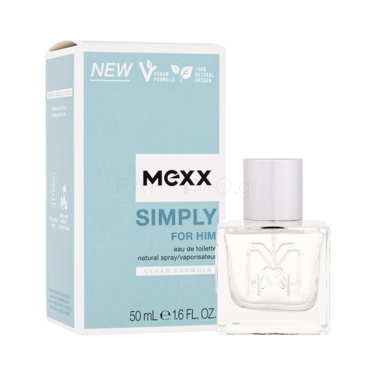 Mexx Simply Eau de Toilette για άνδρες 50 ml