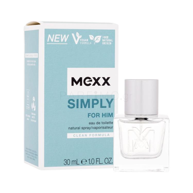 Mexx Simply Eau de Toilette για άνδρες 30 ml