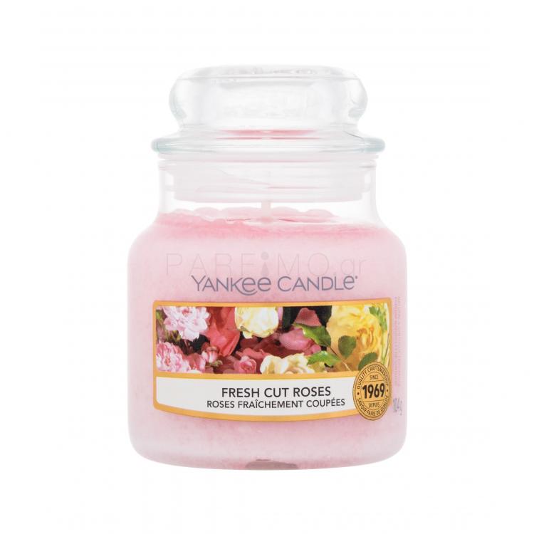 Yankee Candle Fresh Cut Roses Αρωματικό κερί 104 gr