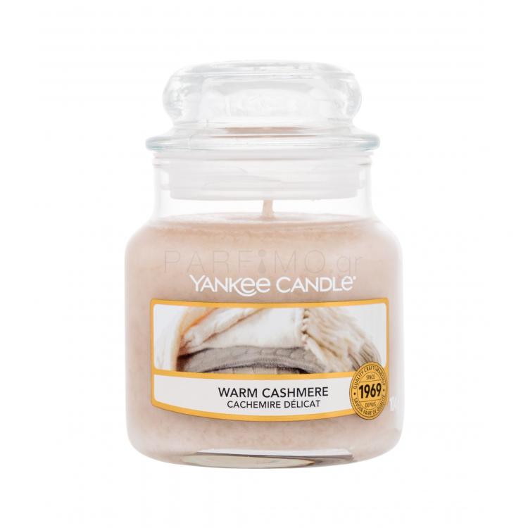Yankee Candle Warm Cashmere Αρωματικό κερί 104 gr