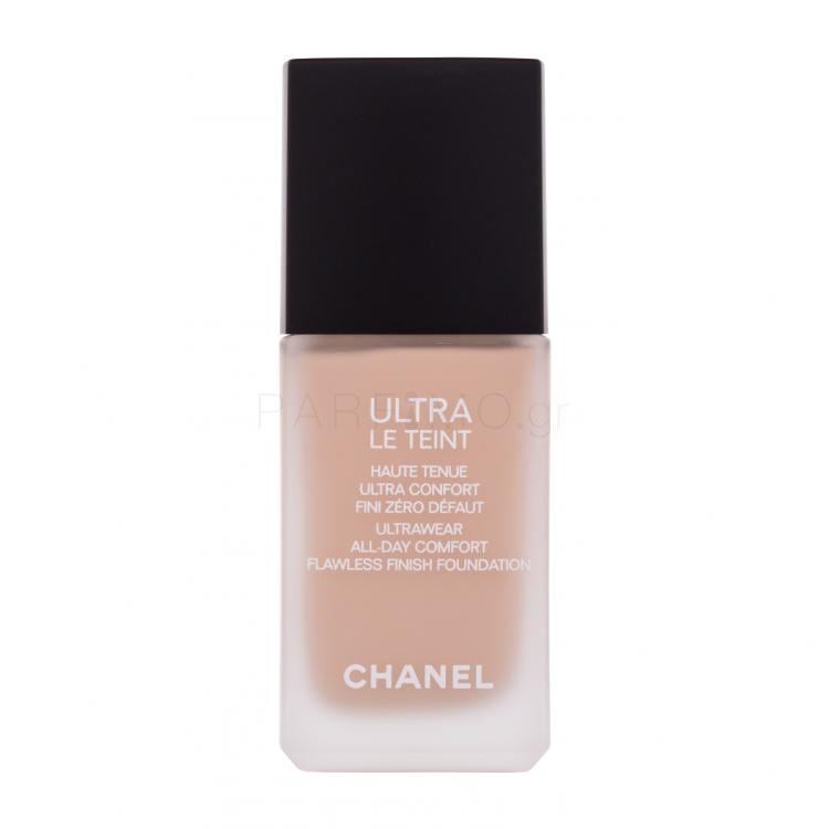 Chanel Ultra Le Teint Flawless Finish Foundation Make up για γυναίκες 30 ml Απόχρωση BR12