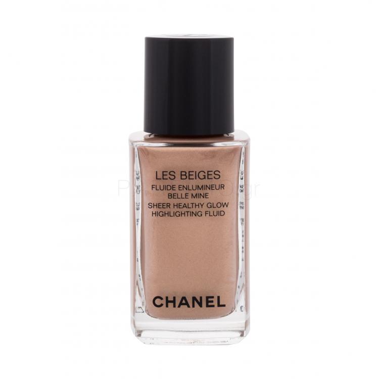 Chanel Les Beiges Sheer Healthy Glow Highlighting Fluid Highlighter για γυναίκες 30 ml Απόχρωση Sunkissed