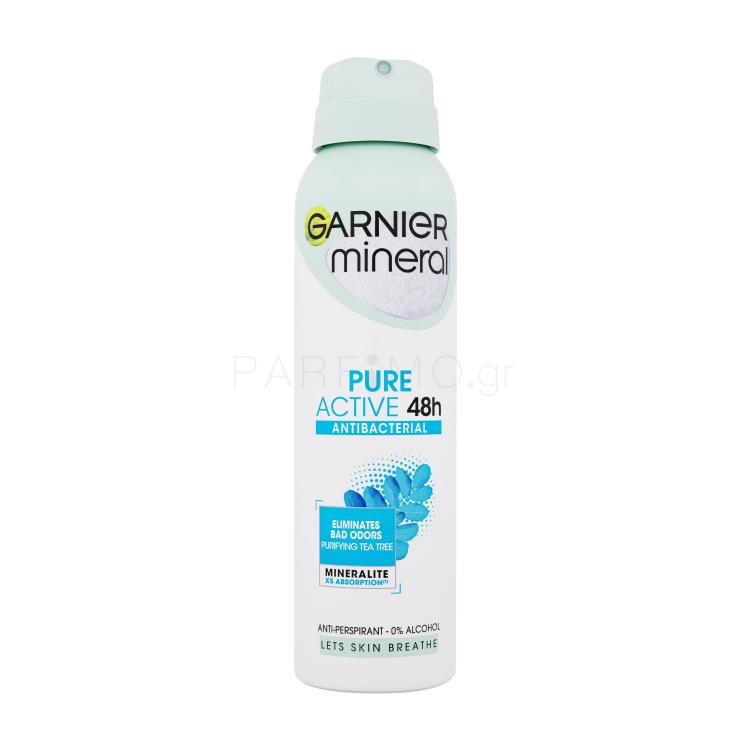 Garnier Mineral Pure Active 48h Αντιιδρωτικό για γυναίκες 150 ml