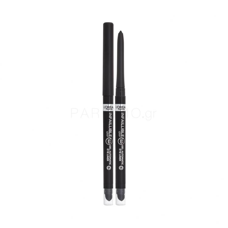 L&#039;Oréal Paris Infaillible Grip 36H Gel Automatic Eye Liner Μολύβι για τα μάτια για γυναίκες 1,2 gr Απόχρωση 001 Intense Black