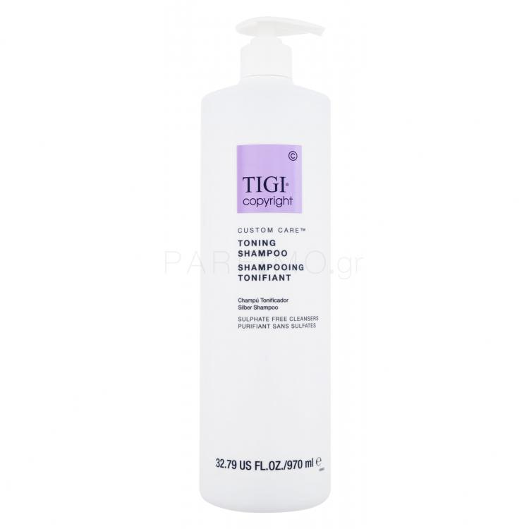 Tigi Copyright Custom Care Toning Shampoo Σαμπουάν για γυναίκες 970 ml