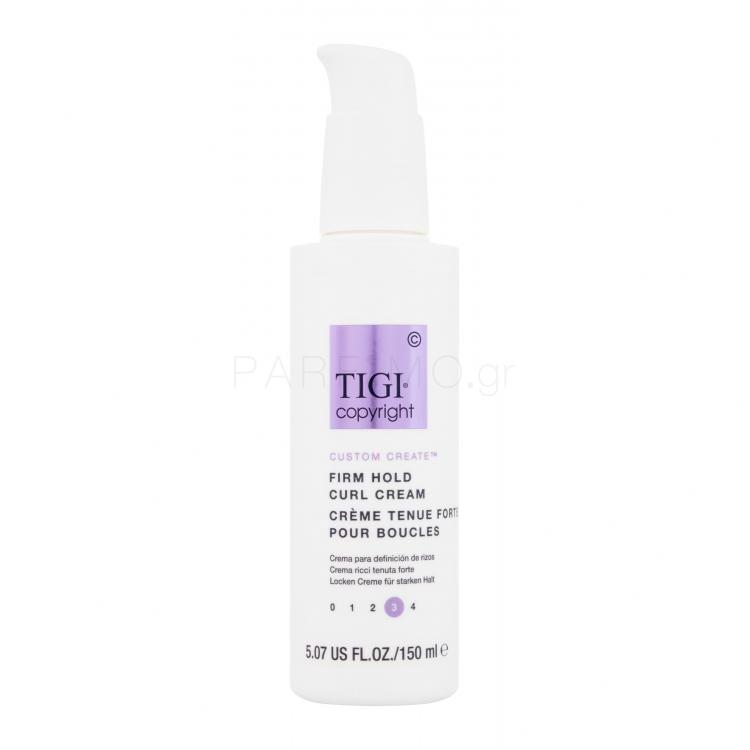 Tigi Copyright Custom Create Firm Hold Curl Cream Προϊόντα για μπούκλες για γυναίκες 150 ml