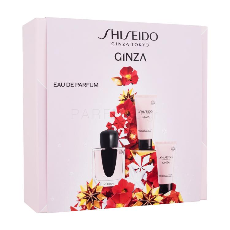 Shiseido Ginza Σετ δώρου EDP 50 ml + λοσιόν σώματος 50 ml + αφρόλουτρο 50 ml