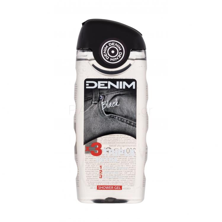 Denim Black Triple Detox Αφρόλουτρο για άνδρες 250 ml