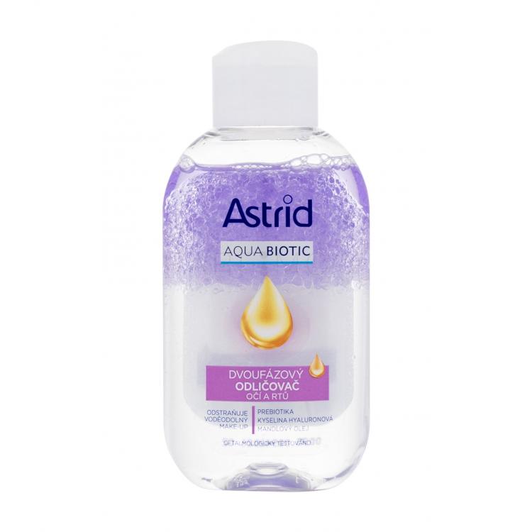 Astrid Aqua Biotic Two-Phase Remover Ντεμακιγιάζ ματιών για γυναίκες 125 ml