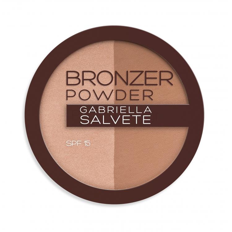 Gabriella Salvete Sunkissed Bronzer Powder Duo SPF15 Bronzer για γυναίκες 9 gr