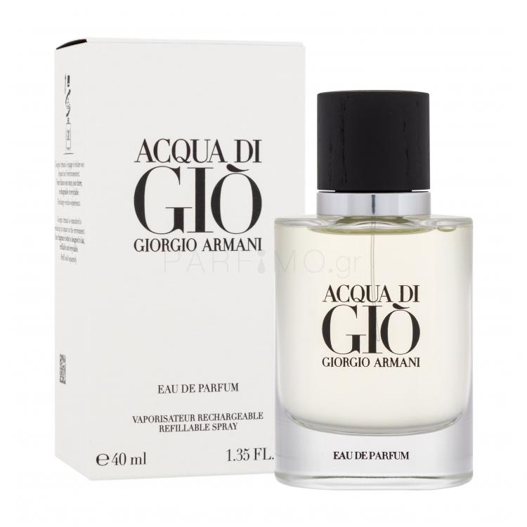 Giorgio Armani Acqua di Giò Eau de Parfum για άνδρες Επαναπληρώσιμο 40 ml