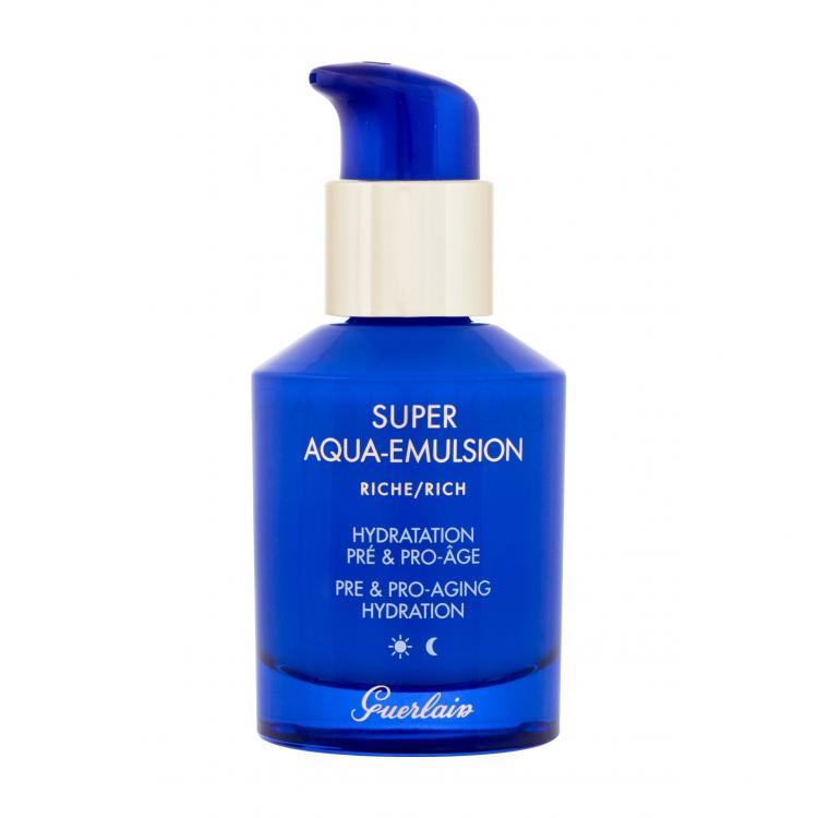 Guerlain Super Aqua Emulsion Rich Κρέμα προσώπου ημέρας για γυναίκες 50 ml