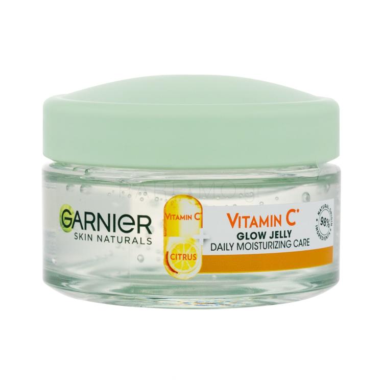 Garnier Skin Naturals Vitamin C Glow Jelly Daily Moisturizing Care Τζελ προσώπου για γυναίκες 50 ml