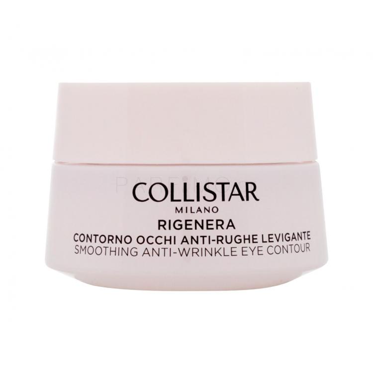 Collistar Rigenera Smoothing Anti-Wrinkle Eye Contour Τζελ ματιών για γυναίκες 15 ml
