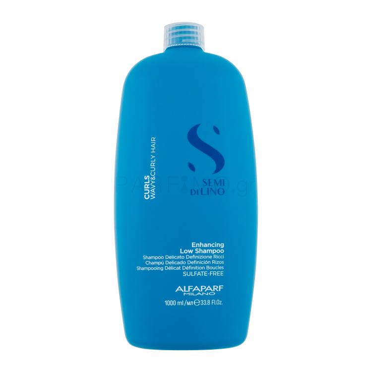 ALFAPARF MILANO Semi Di Lino Curls Enhancing Low Shampoo Σαμπουάν για γυναίκες 1000 ml
