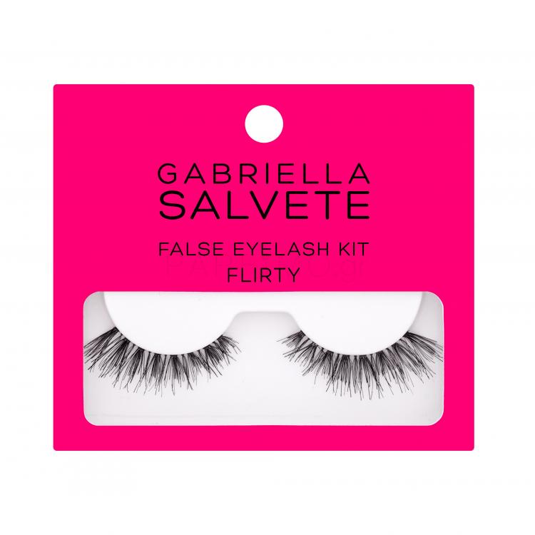Gabriella Salvete False Eyelash Kit Flirty Ψεύτικες βλεφαρίδες για γυναίκες Σετ