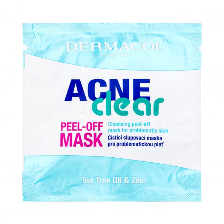 Dermacol AcneClear Peel-Off Mask Μάσκα προσώπου για γυναίκες 8 ml