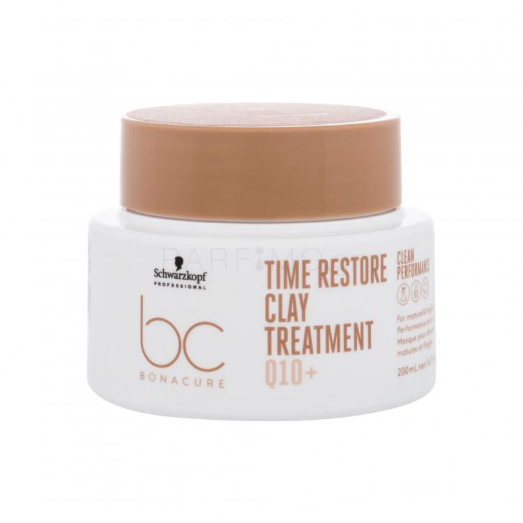 Schwarzkopf Professional BC Bonacure Time Restore Q10 Clay Treatment Μάσκα μαλλιών για γυναίκες 200 ml