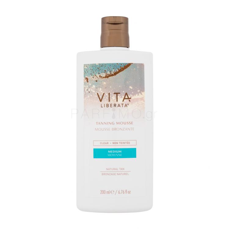 Vita Liberata Tanning Mousse Clear Self Tan για γυναίκες 200 ml Απόχρωση Medium