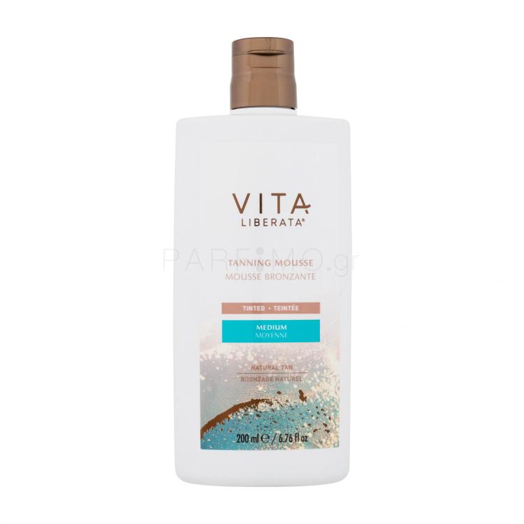 Vita Liberata Tanning Mousse Tinted Self Tan για γυναίκες 200 ml Απόχρωση Medium