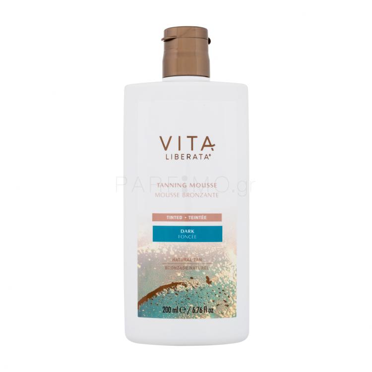Vita Liberata Tanning Mousse Tinted Self Tan για γυναίκες 200 ml Απόχρωση Dark