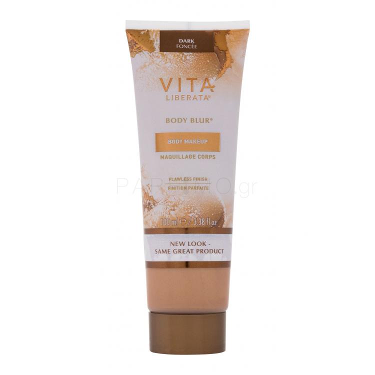 Vita Liberata Body Blur™ Body Makeup Make up για γυναίκες 100 ml Απόχρωση Dark