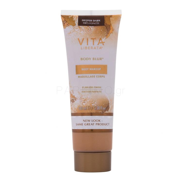 Vita Liberata Body Blur™ Body Makeup Make up για γυναίκες 100 ml Απόχρωση Deeper Dark