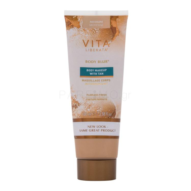 Vita Liberata Body Blur™ Body Makeup With Tan Make up για γυναίκες 100 ml Απόχρωση Medium