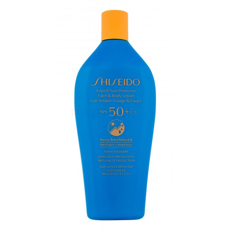 Shiseido Expert Sun Face &amp; Body Lotion SPF50+ Αντιηλιακό προϊόν για το σώμα για γυναίκες 300 ml