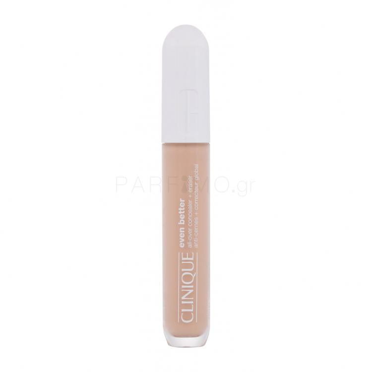 Clinique Even Better All-Over Concealer + Eraser Concealer για γυναίκες 6 ml Απόχρωση CN 28 Ivory