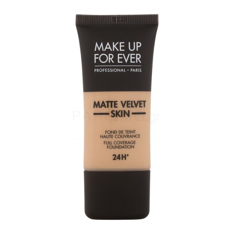 Make Up For Ever Matte Velvet Skin 24H Make up για γυναίκες 30 ml Απόχρωση Y255 Sand Beige