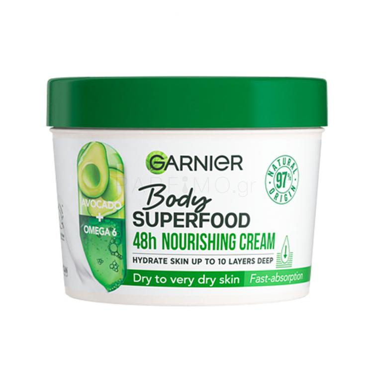Garnier Body Superfood 48h Nourishing Cream Avocado Oil + Omega 6 Κρέμα
