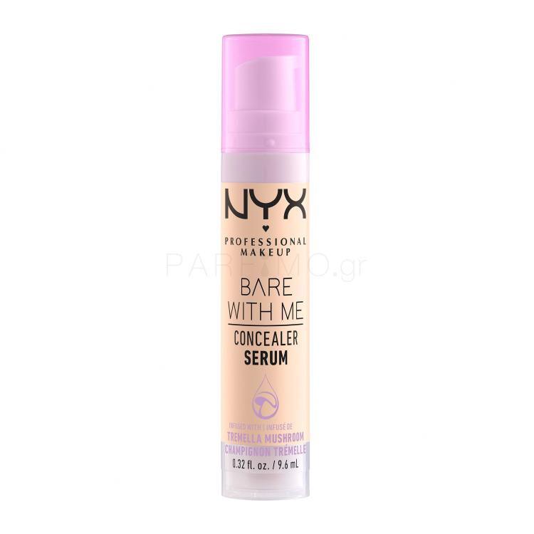 NYX Professional Makeup Bare With Me Serum Concealer Concealer για γυναίκες 9,6 ml Απόχρωση 01 Fair