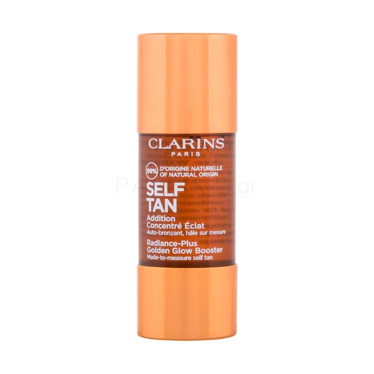 Clarins Self Tan Radiance-Plus Golden Glow Booster Face Self Tan για γυναίκες 15 ml