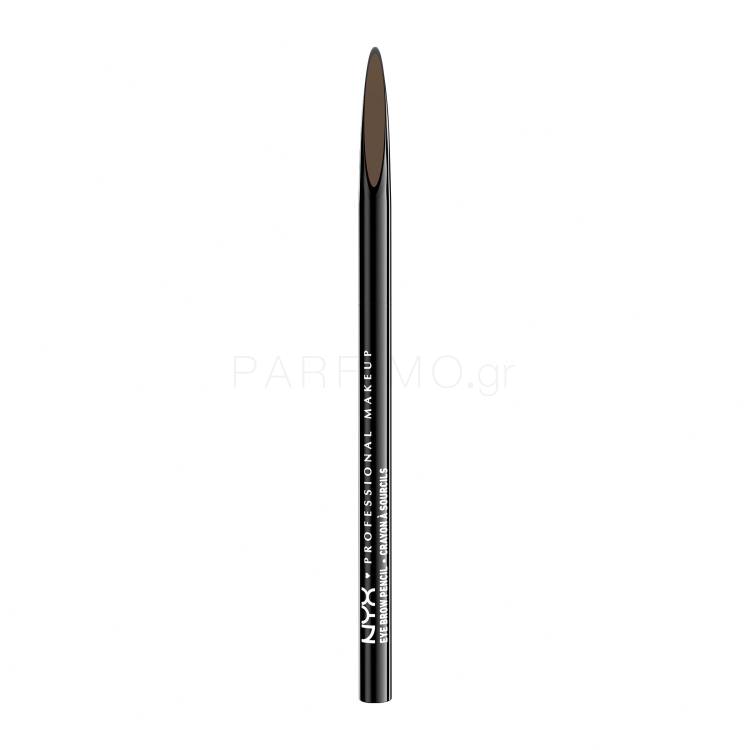 NYX Professional Makeup Precision Brow Pencil Μολύβι για τα φρύδια για γυναίκες 0,13 gr Απόχρωση 04 Ash Brown