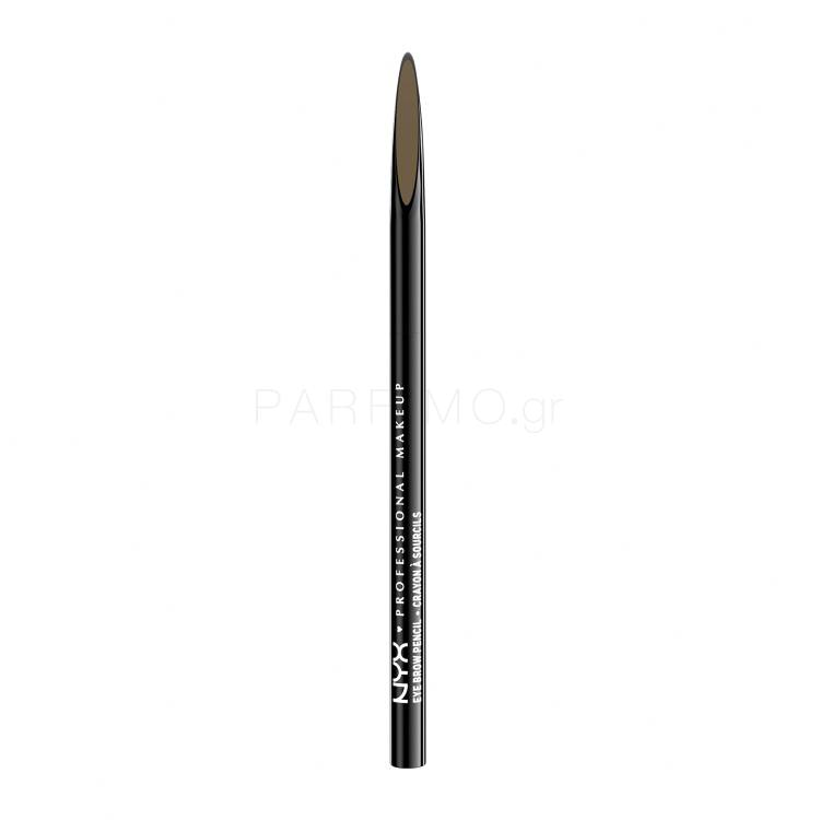 NYX Professional Makeup Precision Brow Pencil Μολύβι για τα φρύδια για γυναίκες 0,13 gr Απόχρωση 02 Taupe