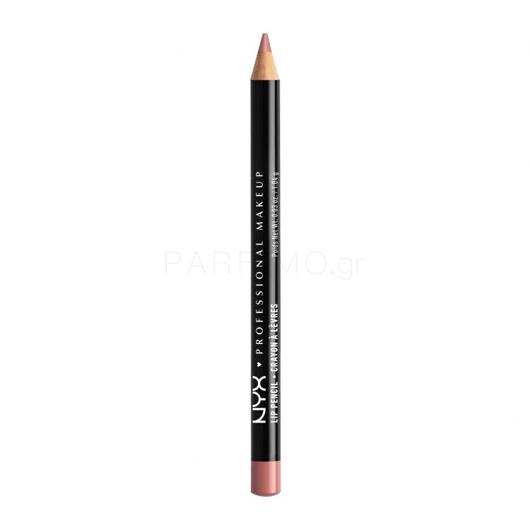 NYX Professional Makeup Slim Lip Pencil Μολύβι για τα χείλη για γυναίκες 1 gr Απόχρωση 858 Nude Pink
