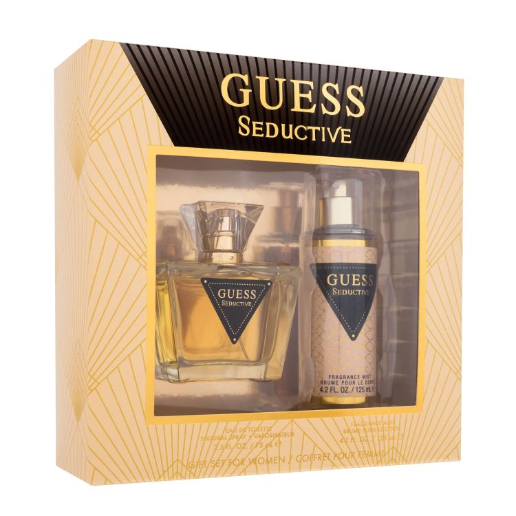 GUESS Seductive Σετ δώρου EDT 75 ml + σπρέι σώματος 125 ml κατεστραμμένη συσκευασία