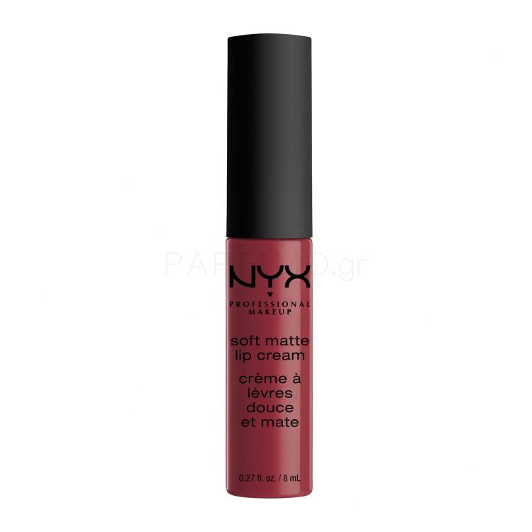NYX Professional Makeup Soft Matte Lip Cream Κραγιόν για γυναίκες 8 ml Απόχρωση 25 Budapest