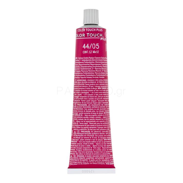 Wella Professionals Color Touch Plus Βαφή μαλλιών για γυναίκες 60 ml Απόχρωση 44/05